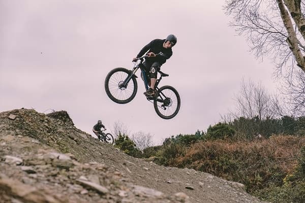 Mountain Bike in Air